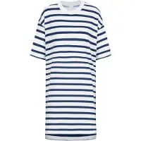 Mey Chemise de nuit 'Breezy Stripes' bleu / blanc