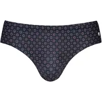 Mey Shorts de bain 'Survival Circle' bleu marine / rouge / blanc