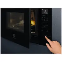 Electrolux KMFE264TEX Noir, Acier inoxydable Micro-ondes Solo Encastrable 26 L 900 W
