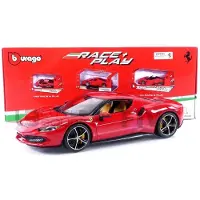 Ferrari 1/18 16018r Ferrari 296 Gtb Hybrid 380hp V6 - 2021 Diecast Modelcar-