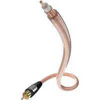 Inakustik Star Ii Subwoofer Mono Cinch 2xcinch Cable 7.5 M Rose