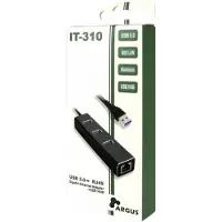 Inter-Tech Inter Tech 88885440 LAN-Adapter Argus IT-410 USB-C Gigabit Ethernet