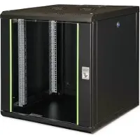 Digitus DN-19 12U-6/6-SW Netzwerkschrank Unique 12HE 643x600x600mm schwarz (Speditionsversand)