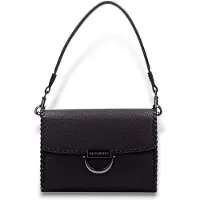 Hispanitas pour femme. BI254148 Sac magnétique noir (OSFA), Casuel, Polyuréthane