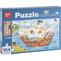 APLI Kids Apli Agipa Puzzle observation Pirates
