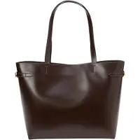 Marc O'Polo sac shopper Tara Shopper Dark Earth marron foncé