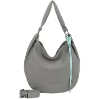 Fritzi aus Preußen sac à épaule sac à épaule bandoulière Sue01 Suede Jacky Hobo Bag Soft Dark Anthra gris
