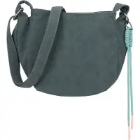 Fritzi aus Preußen sac à épaule bandoulière Sue02 Suede Jacky Crossbody Soft Grey Blue bleu gris