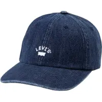 Levi's Casquette 'Lazy Girl' bleu denim / blanc
