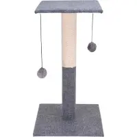 Huismerk Griffoir pour chat, 60 cm, gris