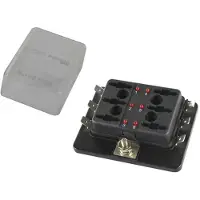 Seachoice Indicating Atc Fuse Panel Noir