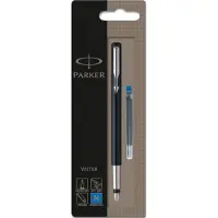 Parker stylo plume vector, taille de plume: m, noir noir