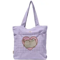 Grupo Erik Editores Pusheen - Sac à bandoulière en coton de la collection Moments (37 x 41 cm)