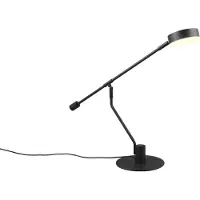 TRIO Lampe de bureau minimaliste moderne réglable noire couleur variable LED 6W MANDURO