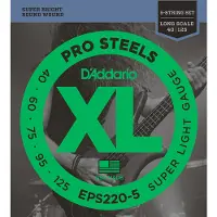 D'Addario EPS220-5 Jeux de 5 cordes basses