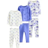 Next Pyjama bleu roi / blanc cassé