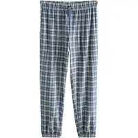 Next Pantalon de pyjama 'Motion Flex' bleu-gris / gris clair / noir