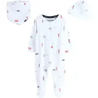 Ted Baker Ensemble de linge bleu marine / rouge / blanc