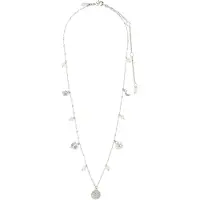 Pilgrim Chaîne 'Mylan' argent / transparent / blanc perle
