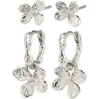 Pilgrim Boucles d'oreilles 'Ajani' argent