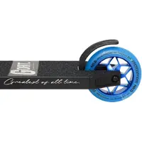 Boarddistribution NKD Goat Stunt Scooter Noir/Reflex - Robuste trottinette de parc avec roues de 110 mm et suspension à compression HIC