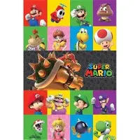 Pyramid Super Mario - Characters - Poster 61 X 92cm