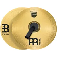 Meinl Marching 14" Brass Student Cymbal Pair includes BR3 Straps