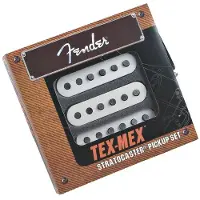 Fender Tex-Mex Stratocaster Pickups White Set of 3