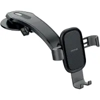 Swissten Gravity Universal Car Holder, Support pour smartphone, Noir