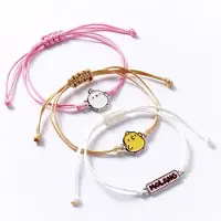 The Carat Shop Bracelets Molang pack de 3 Molang and Piu Piu 18 cm