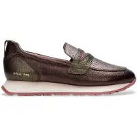 Hispanitas pour femme. HI254387 Mocassins en cuir Kansas marron (36), Plat, 1 à 3 cm, Aucun, Casuel