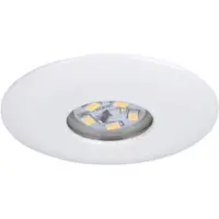 Briloner Lampe LED encastrée LEUCHTEN ATTACH ONE, 1,8 W, 150 lm, IP44, blanc, plastique, Ø 4,5 cm