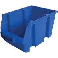 Viso - Bac de rangement 4 litres, bleu