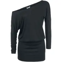 Black premium by emp Robe courte de - Hold Loosely - XS - 5XL - pour Femme - noir - Taille S