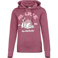 Les Aristochats Sweat-shirt à capuche Disney de - Marie - est. 1970 - S - pour Femme - framboise - Taille S
