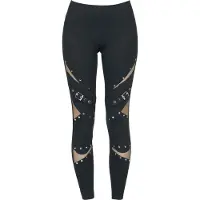 Vixxsin Legging de - Revel Leggings - S - 4XL - pour Femme - noir - Taille M