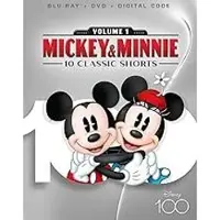 Import Mickey & Minnie 10 Classic Shorts Volume 1 Blu-ray