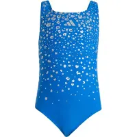 Adidas Maillot de bain de sport bleu roi / argent