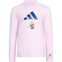Adidas T-Shirt 'DISNEY DIE EISKÖNIGIN RASHGUARD ' violet / noir