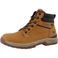 Mustang Bottines à lacets 'Mered' camel