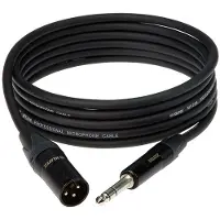 Klotz M1MS1B0500 câble XLR/M 6.35mm Jack/S 5 mètres