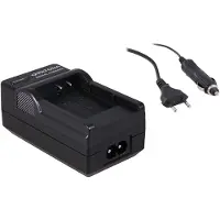Samsung Chargeur Secteur + Allume Cigare Voiture De Marque Pour Sony Camcorder Hdr-Cx550ve - Cordon Secteur Inclus