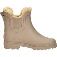 Keq Chelsea Rainboots Fur Kinderlaarzen - Beige - Maat 25/26