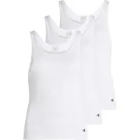 Calvin Klein Scoop Neck Tank Top Hvid - L 3 stk.