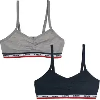Levi's Soutiens-gorge bleu foncé / gris chiné / rouge / blanc