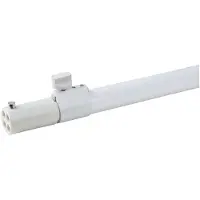 Showtec Pipe & Drape montant télescopique 120-180 cm blanc