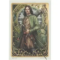 Weta Workshop Seigneur des Anneaux Art print Aragorn Art Card 14 x 21 cm Limited Edition