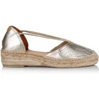 Toni pons Erla-p Espadrilles Argenté EU 40 Femme