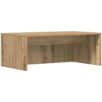vidaXL Table murale en bois imitation chêne artisanal, 80 x 45 x 30 cm