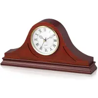 Vevor Horloge de Cheminée Rétro Vintage Classique MDF 335x164x60mm Mouvement à Quart